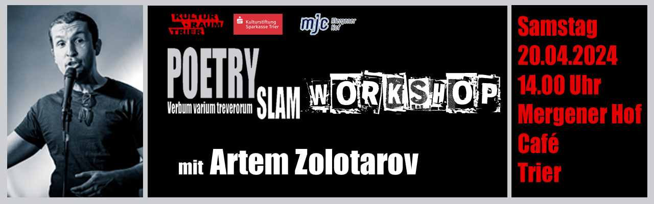 20240420 Poetry Workshop Artem Zolotarov